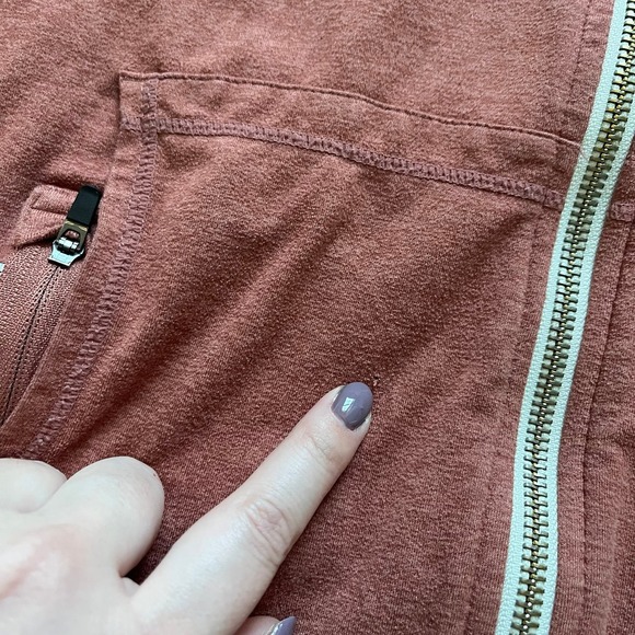 Vuori Women's Halo Performance Hoodie cinnamon Heather size XS - Picture 3 of 8